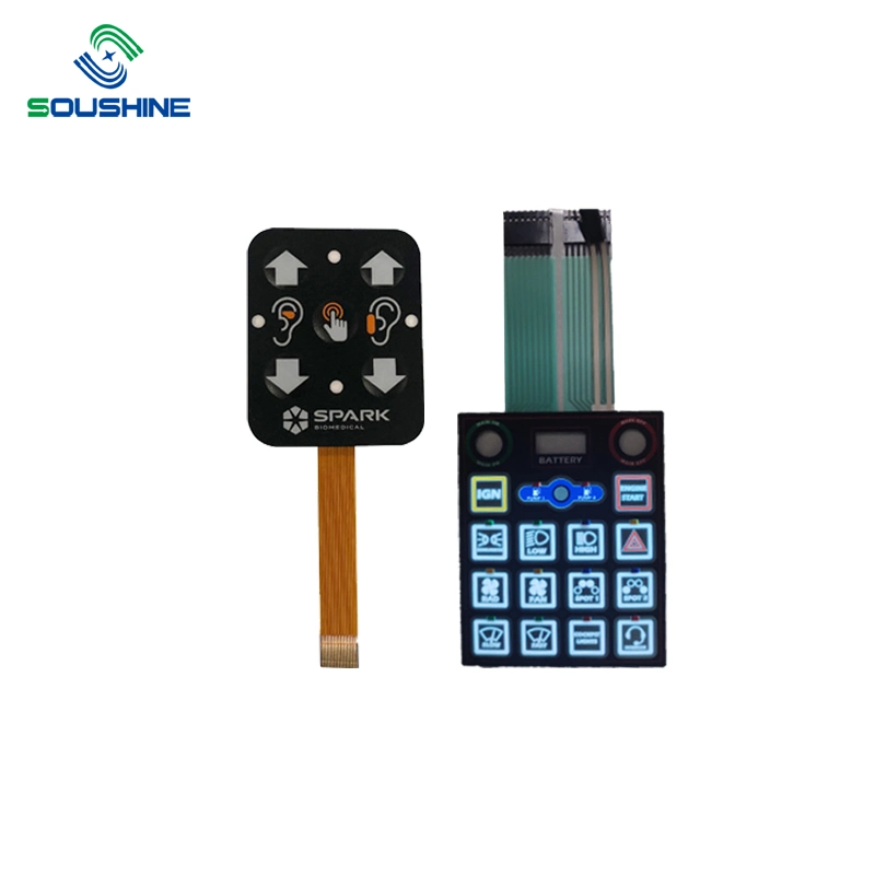 High Quality Electronic Silk Printing Membrane Keypad for Beckhoff