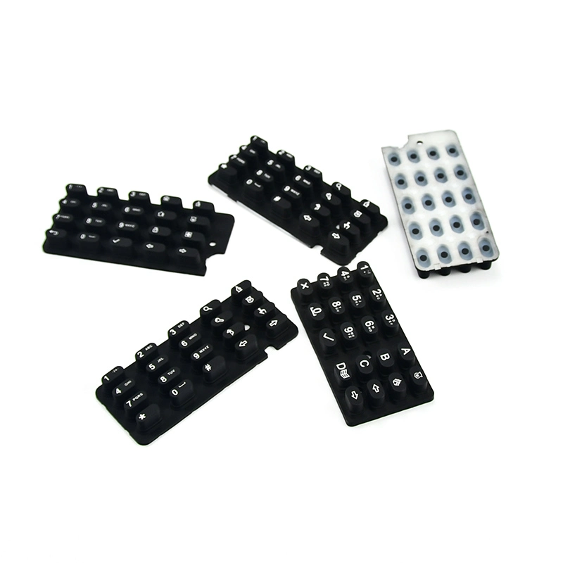 High Quality OEM Conductive Electronic Equipment Silicone Rubber Numeric EPDM Keypad