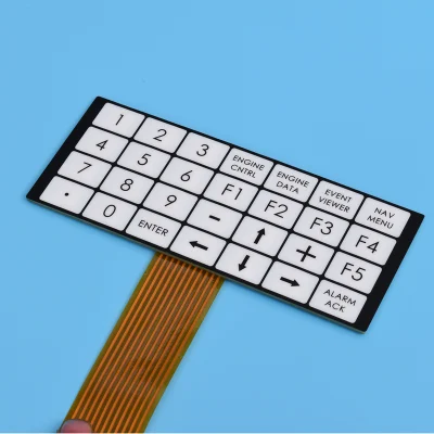 Steuerungstastatur-Schaltkreis-Druck-Overlay-Tastatur-Membranschalter